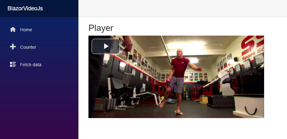 Video.js YouTube Player in Blazor